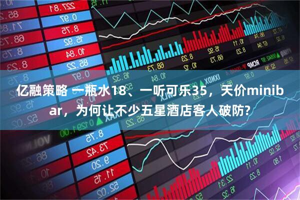 亿融策略 一瓶水18、一听可乐35,天价minibar,为何让不少五星酒店客人破防?